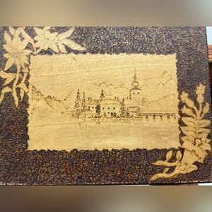 1945 Weihnachten German Handmade Box